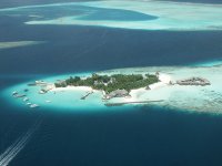Malediwy na oceanie